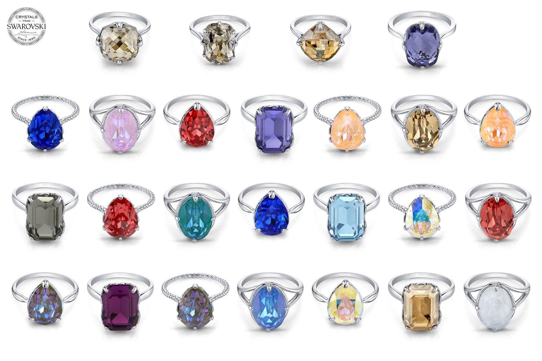 Sweet Peach - Black Satin - Jewel Candle