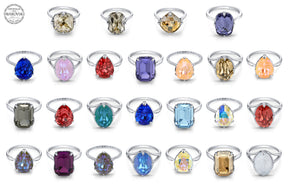 Sweet Peach - Black Satin - Jewel Candle