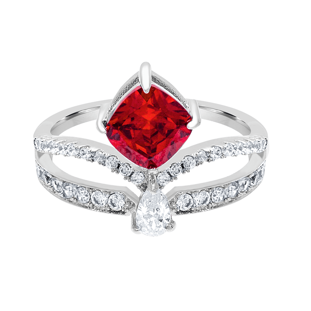 Solitaire Scandal Ring