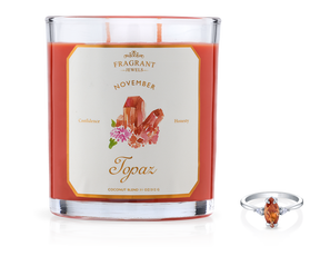 Topaz - November Birthstone Collection - Jewel Candle